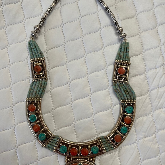 Sterling designer southwest necklace from Arizona